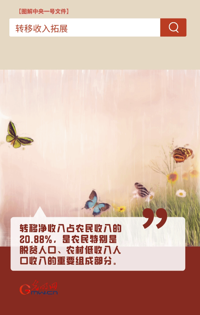 【圖解中央一號文件】“動”漫海報丨今年如何讓農(nóng)民的“錢袋子”鼓起來？