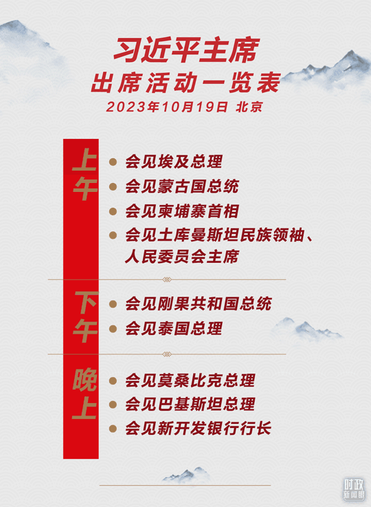 時(shí)政新聞眼丨高峰論壇圓滿成功，習(xí)近平密集會(huì)見傳遞清晰信號(hào)