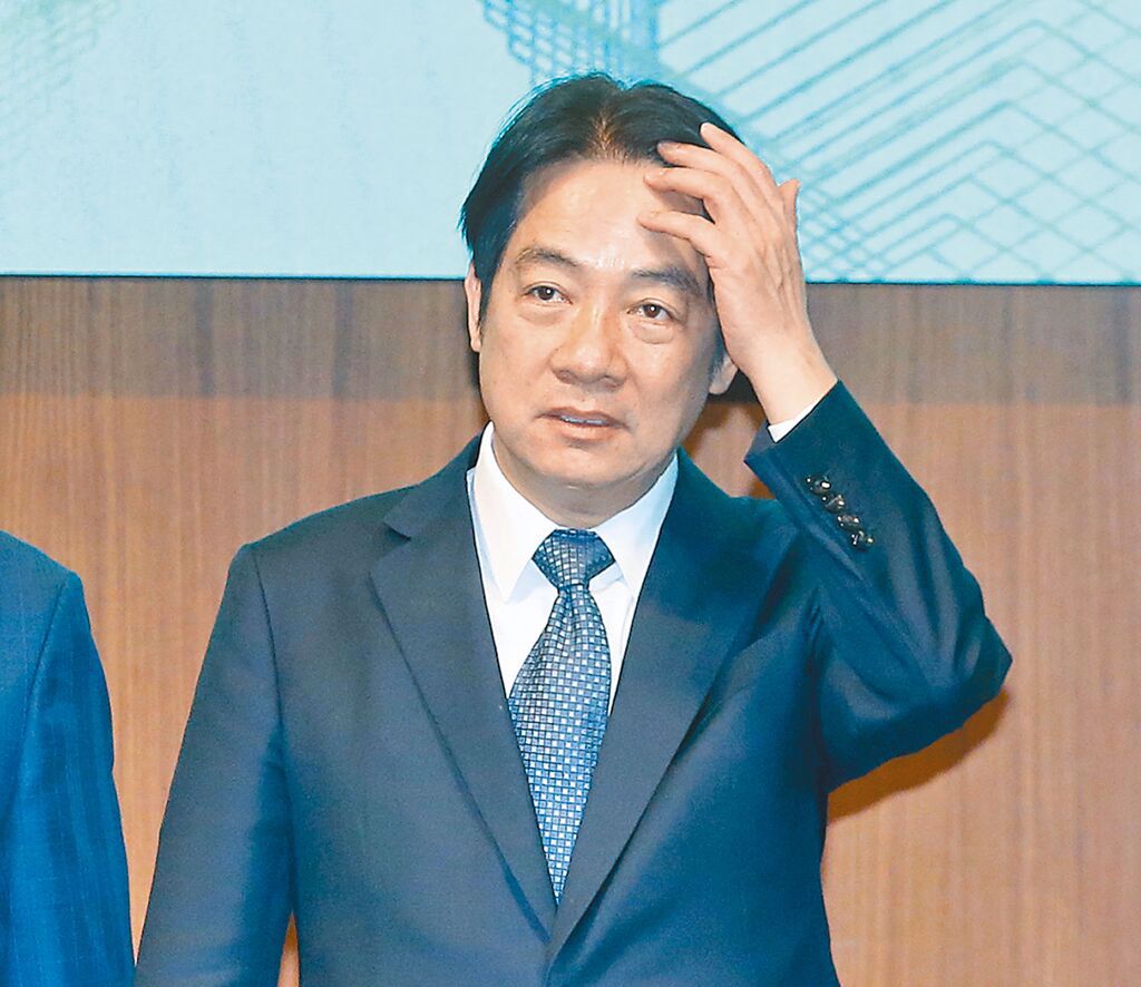 民進(jìn)黨臺(tái)灣地區(qū)領(lǐng)導(dǎo)人選舉參選人賴清德。 臺(tái)灣“中時(shí)新聞網(wǎng)”資料圖