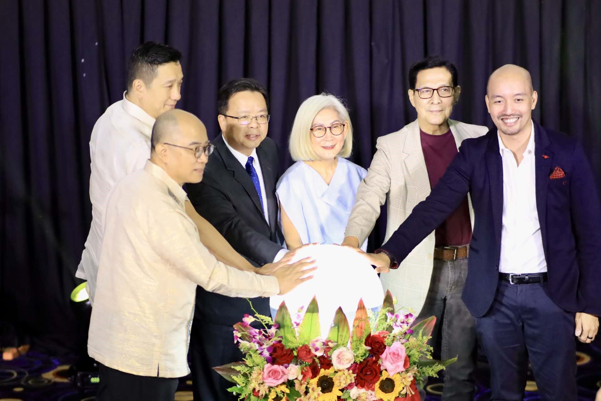 嘉賓出席2023中國(guó)電影節(jié)啟動(dòng)儀式。中國(guó)駐菲律賓大使館供圖