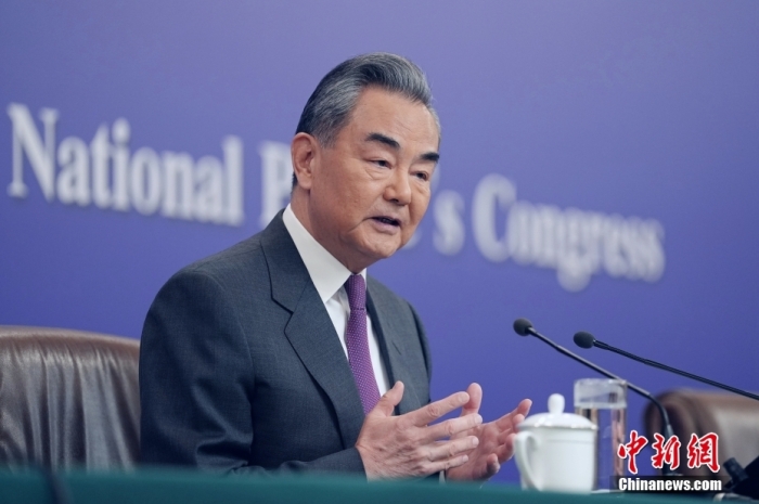 3月7日，十四屆全國人大二次會議在北京舉行記者會，中共中央政治局委員、外交部長王毅就中國外交政策和對外關系相關問題回答中外記者提問。<a target='_blank' href='/'><p  align=