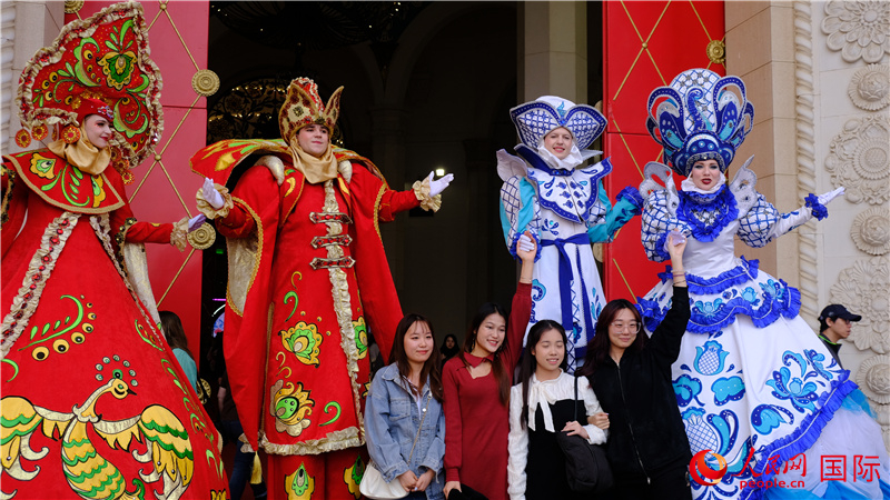北京展覽館舉辦首屆俄羅斯“謝肉節(jié)”慶?；顒?dòng)。人民網(wǎng) 褚夢(mèng)琦攝