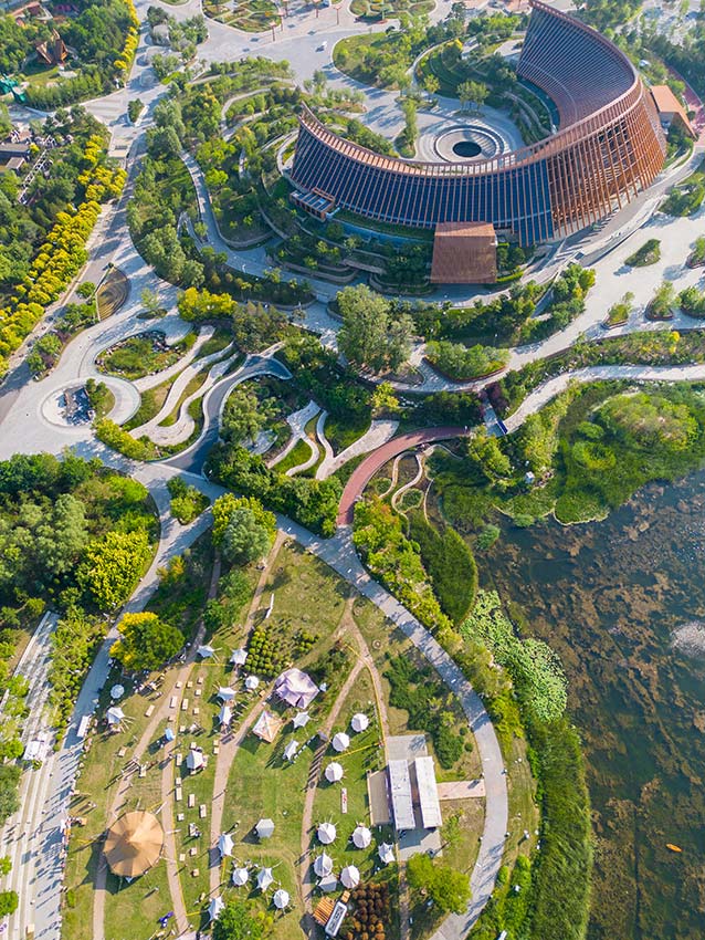 北京世園公園露營(yíng)文化節(jié)開幕。張立峰攝