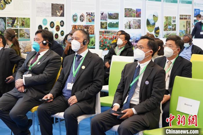 圖為極小種群物種和生物多樣性保護(hù)邊會(huì)現(xiàn)場。　云南省林業(yè)和草原局供圖