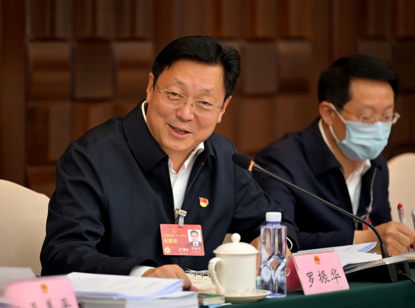 全國(guó)人大代表羅振華。
