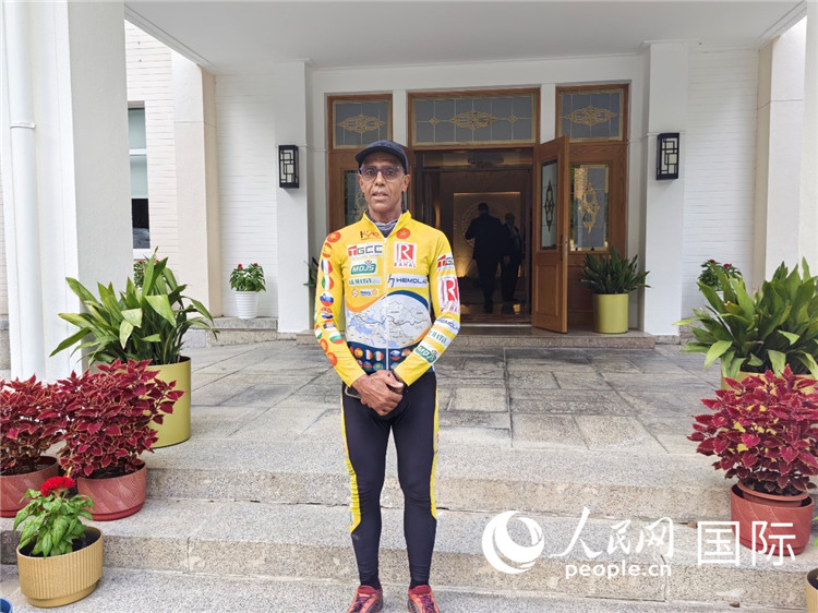 9月6日，卡里姆·穆斯塔在摩洛哥駐華大使官邸。人民網(wǎng)記者 王晶攝