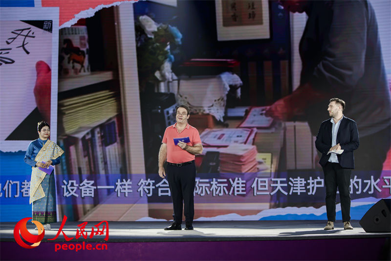 從左至右分別為馬星彤、皮安睿、柯明可。人民網(wǎng)記者 于凱攝